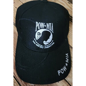 Pow Mia Missing in Action Shadow Military Baseball Cap - Gone but not Forgotten